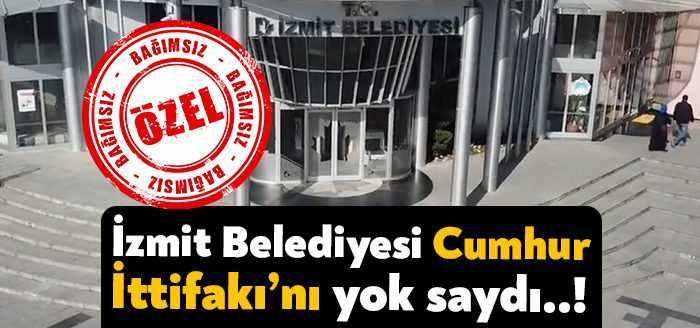 İzmit Belediyesi 2021 yılı faaliyet raporlarında meclis üyeleri yazılırken İYİ