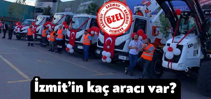 İzmit Belediyesi 2021 yılı faaliyet raporuna göre belediyenin toplam 343