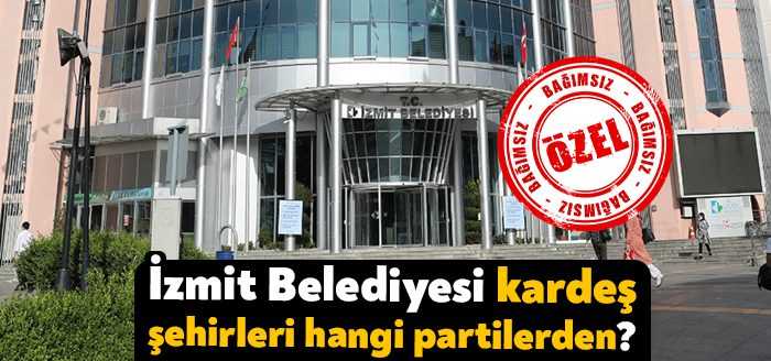 2009 yılında ilçe belediyesi olan İzmit Belediyesi’nin yurt içinde 12