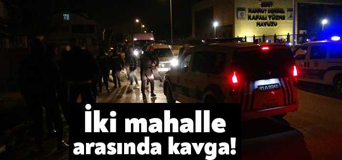 Kocaeli'de iki mahallenin gençleri arasında bir kaç gündür devam eden