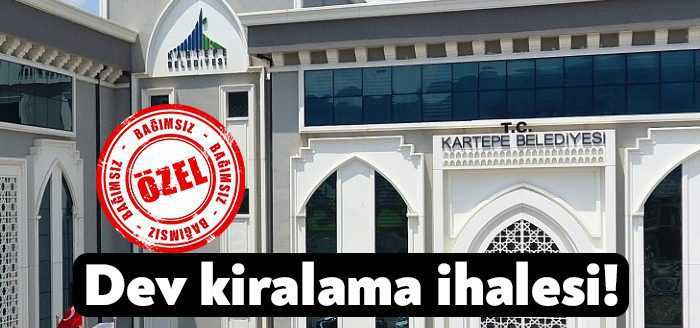 Kartepe Belediyesi çok büyük bir kiralama ihalesine çıkıyor. Belediye 6