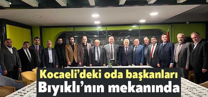 KOTO Başkan Adayı İbrahim Bıyıklı, oda başkanlarını iftarda ağırladı. KESOB