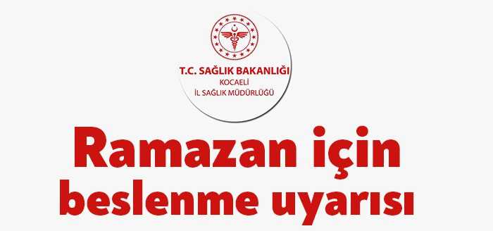 Ramazan Ayı ile oruç tutanlar için beslenme ve yaşam şeklinin