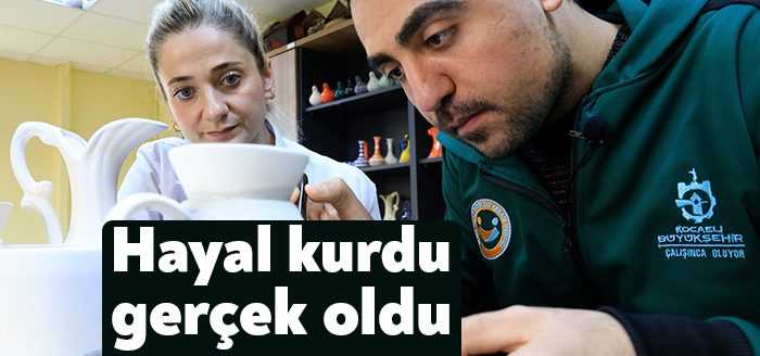 Büyükşehir Belediyesinin ‘Hayaldi Gerçek Oldu’ projesi kapsamında, Fırat Naz aldığı