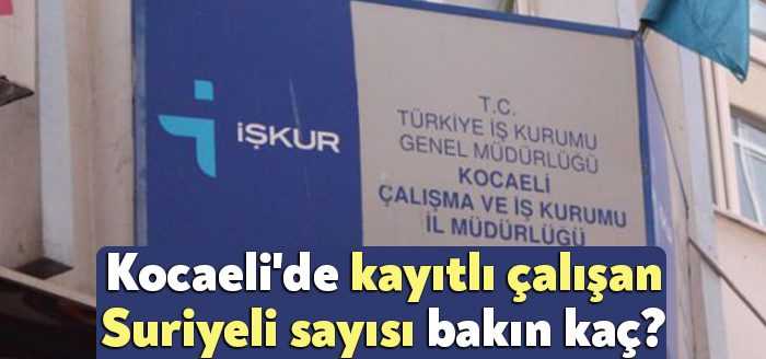 Geçtiğimiz yıl mart ayında Kocaeli İŞKUR’a kayıtlı işsiz sayısı 52