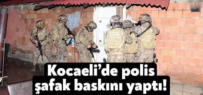 Kocaeli’de haklarında 1 ila 5 yıl hapis cezası bulunan şahıslar