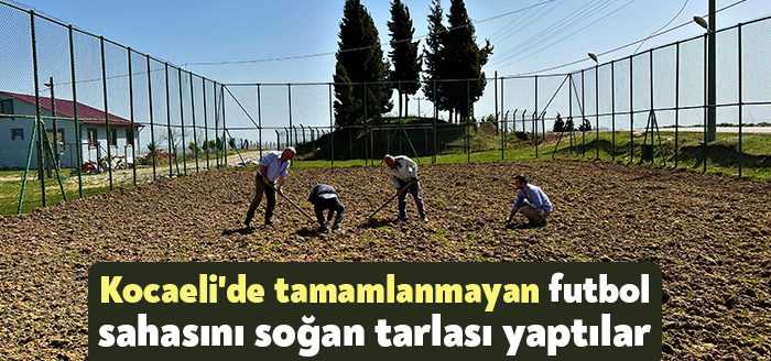Kocaeli’nin Bağlıca Köyü’ne İzmit Belediyesi futbol sahası söz verdi. Saha