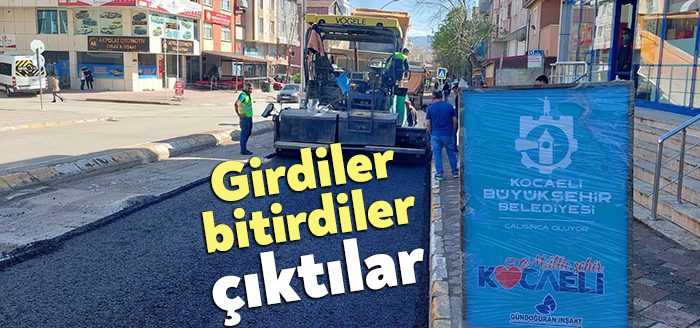 Altyapı işleri bitirilen Körfez Akşemsettin Caddesi’nin üstyapısı da Büyükşehir Belediyesi
