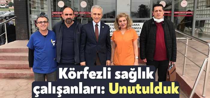 Körfez İlçesinde faaliyete gösteren sağlık kuruluşlarında görev yapan sağlık çalışanları