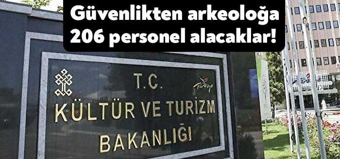 Kültür ve Turizm Bakanlığı taşra teşkilatında 657 sayılı Devlet Memurları