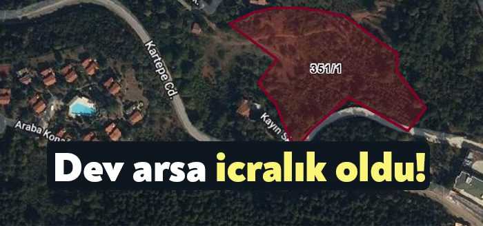 Kocaeli'de icradan satışlara bir yenisi daha eklendi. Kartepe Maşukiye'de 16
