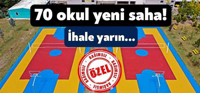 Kocaeli Büyükşehir Belediyesi, kent genelinde bahçesi müsait olan okullara basketbol