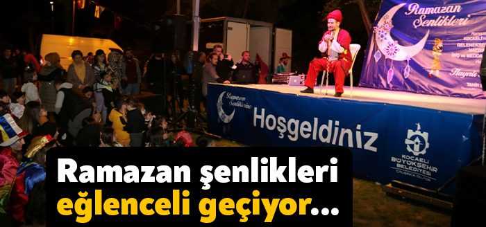 Büyükşehir'in çocuklara yönelik düzenlediği Ramazan şenliği Darıca ve Çayırova ilçelerinde