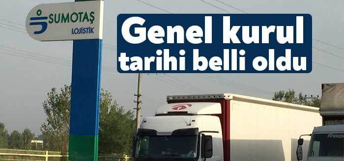 Sınırlı Sorumlu Sumotaş Lojistik Taşıma ve İşletme Kooperatifi'nin olağan genel
