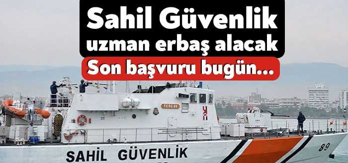 Sahil Güvenlik Komutanlığı 400 sözleşmeli uzman erbaş alacak. Son başvuru