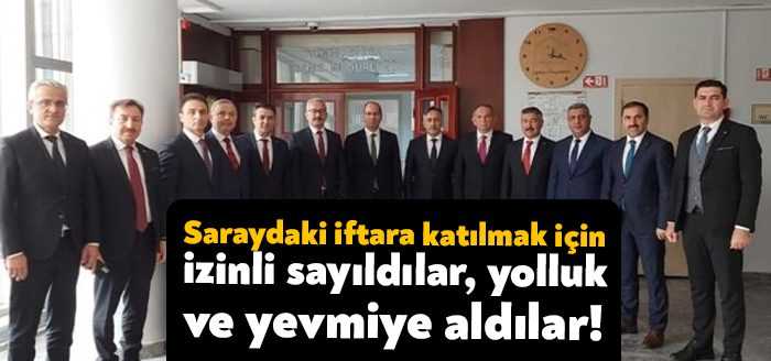 Cumhurbaşkanlığı Sarayı’nda öğretmen ve eğitim yöneticileri için gerçekleştirilen iftar için