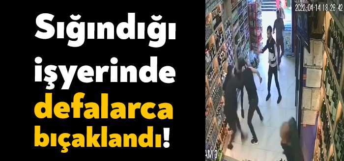 Kocaeli'nin İzmit ilçesinde kendisini kovalayan şahıslardan kaçtığı sırada tekel bayisine