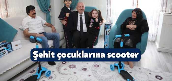 Darıca Belediye Başkanı Muzaffer Bıyık, kendisinden scooter talep eden El-Bab
