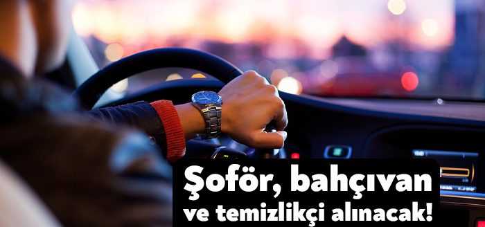 Kültür ve Turizm Bakanlığı duyurdu! Temizlik personeli, şoför ve bahçıvan