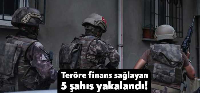 Kocaeli Valiliği Kocaeli ve İstanbul'da terör örgütüne finans sağlayan 5