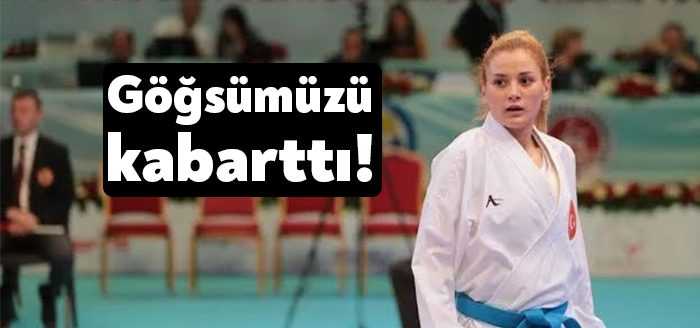 Kocaeli Büyükşehir Belediye Kağıtsporlu Tuba Yakan, dünyanın en prestijli karate