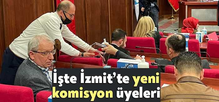 İzmit Belediye Meclisi İhtisas Komisyonları Seçimi de gerçekleştirildi. Komisyonlarda AK
