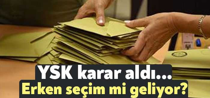 YSK, seçimlerle ilgili yeni bir karar açıkladı. Resmi Gazete'de yayımlanan