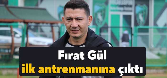 Kocaelispor’un yeni teknik direktörü Fırat Gül, ilk antrenmanına çıktı. İdman