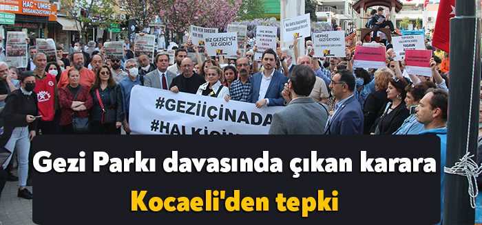 Gezi Parkı eylemlerinde çıkan karara Kocaeli Emek ve Demokrasi Güçleri