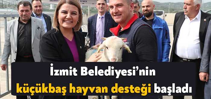İzmit Belediyesi'nin kırsal kalkınma adına her köyden iki çiftçiye yüzde
