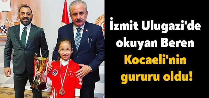İzmit Ulugazi İlkokulu 2. Sınıf öğrencisi Beren Çetin TBMM’nin ilk