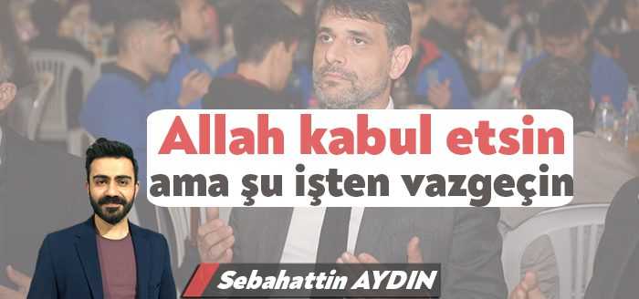 Pandemi nedeniyle 2 yıldır toplu iftarlara ara verilmişti. Vakaların azalması,