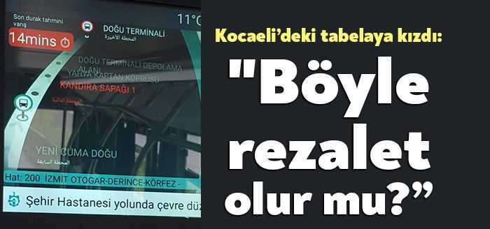 Zafer Partisi Genel Başkanı Ümit Özdağ, Kocaeli'de otobüslerde Arapça durak