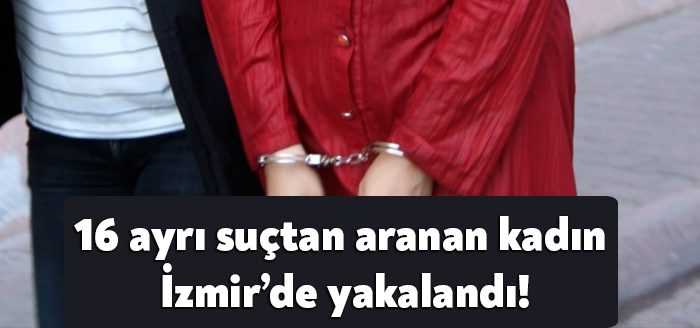 Kocaeli ve 4 ilde 16 ayrı suçtan aranan, aralarında tanınmış