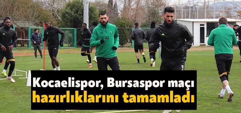 Spor Toto 1. Lig’in 31. haftasında Bursaspor’a konuk olacak