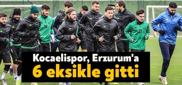 Kocaelispor, Spor Toto 1. Lig’in 35. haftasında BB Erzurumspor’a konuk