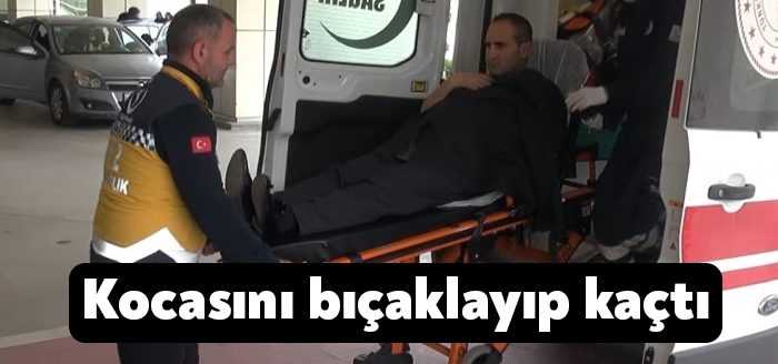 Kocaeli’nin İzmit ilçesinde kocası ile tartışan bir kadın, eşini göğsünden