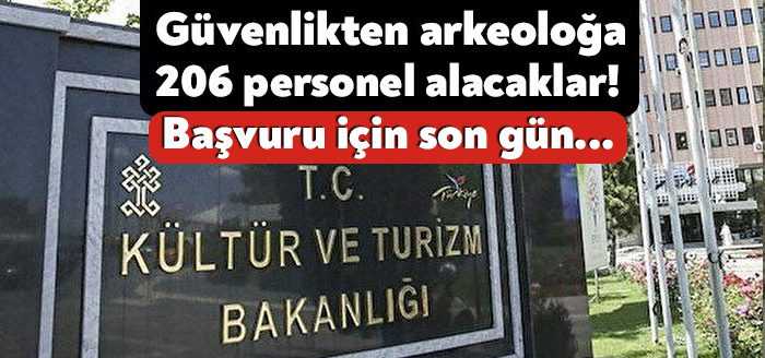 Kültür ve Turizm Bakanlığı taşra teşkilatında 657 sayılı Devlet Memurları