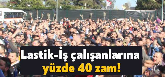Lastik-İş Sendikasının örgütlü olduğu Pirelli, Prometeon ve Brisa fabrikaları'nda çalışan