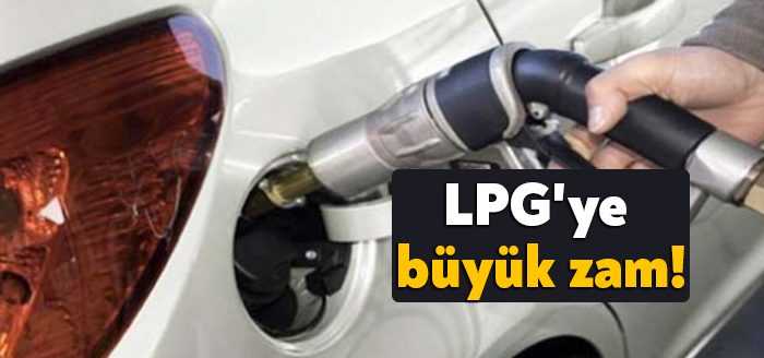 Otogazın (LPG) litre satış fiyatı bu gece yarısından itibaren 63