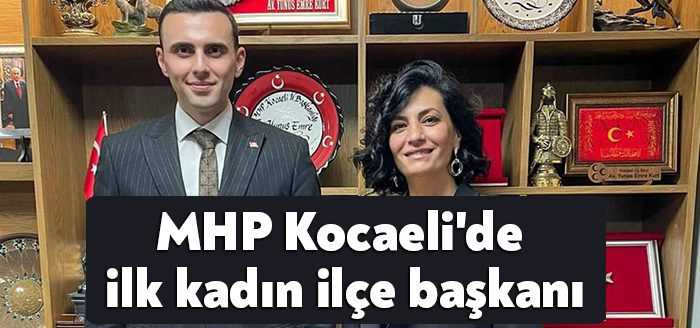MHP İl Teşkilatı tarafından görevden alınan Bilal Çakır’ın yerine kadın