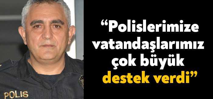 Kocaeli'de iftar etkinliğinde vatandaşlarla bir araya gelen Kartepe İlçe Emniyet