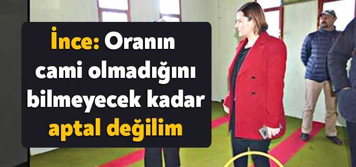 İzmit Belediyesi Nisan ayı meclis toplantısında 'camiye ayakkabıyla girdiler' şeklinde