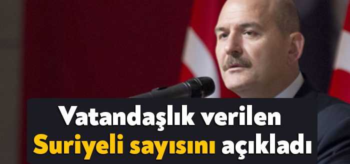 İçişleri Bakanı Süleyman Soylu, göç konusunda açıklama yaptı. Bakan Soylu,