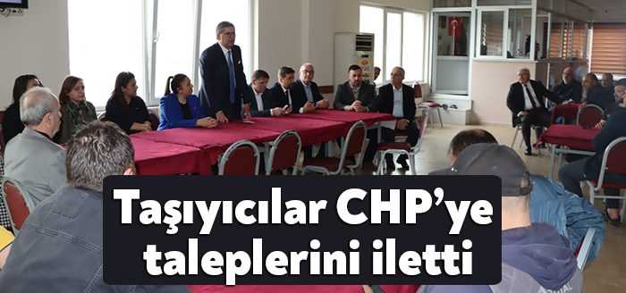 ARSTAŞ ve SUMOTAŞ üyeleri taleplerini dinlemeye gelen CHP’lilere, cezalı geçişlere