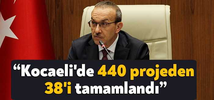 Kocaeli’de İl Koordinasyon Kurulu Toplantısı'na başkanlık eden Vali Seddar Yavuz,