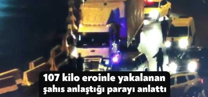 Hakkari'den İstanbul'a 107 kilo uyuşturucu sevkiyatı yaptıkları esnada, Kocaeli'de polise