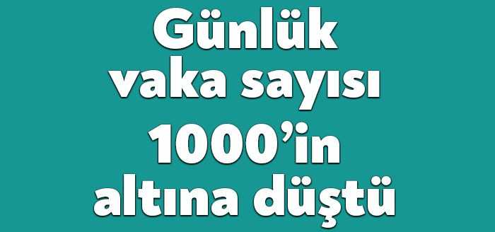 Sağlık Bakanlığı'nın açıkladığı 22 Mayıs 2022 Pazar gününün corona virüsü