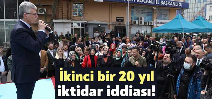 AK Parti Kocaeli İl Teşkilatının bayramlaşma binası her zaman olduğu