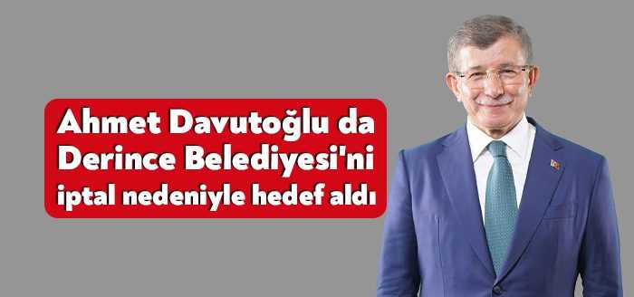 Gelecek Partisi Genel Başkanı Ahmet Davutoğlu, 20 Mayıs'ta yapılacak Aynur